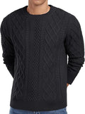 Men Casual Long Sleeve Sweaters Soft Knitted Pullover
