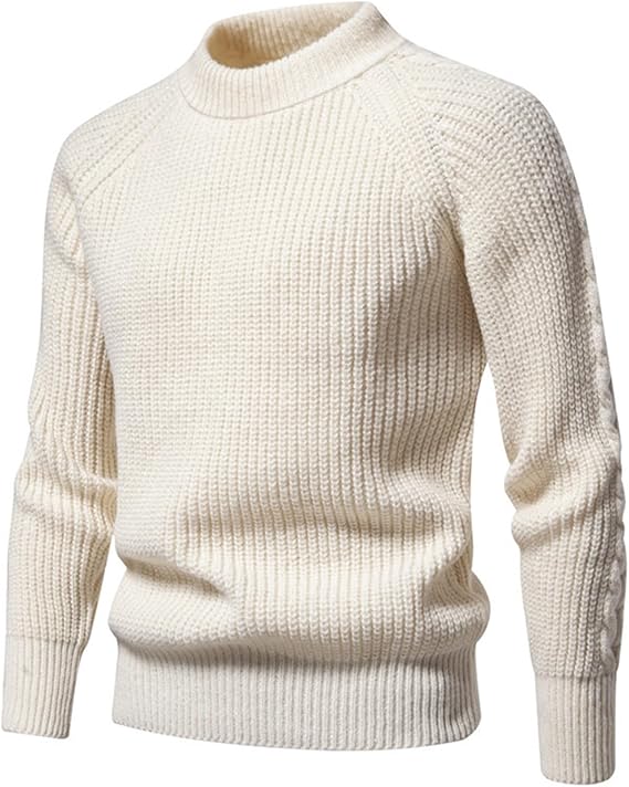 Mens Knitted Jumpers, Chunky Fisherman Jumper